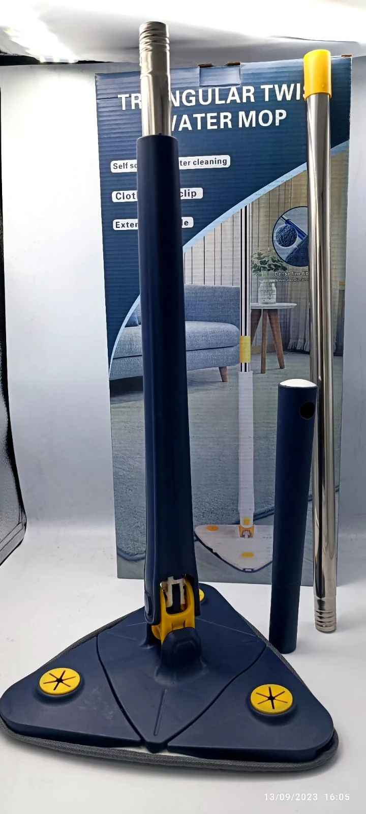 360 Rotating Mop - Adjustable and Effortless Cleaning Solution