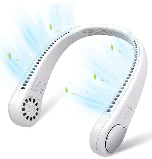 Vaneless Neck Hanging Fan|Hands-Free Portable Cooling for SummerHeat