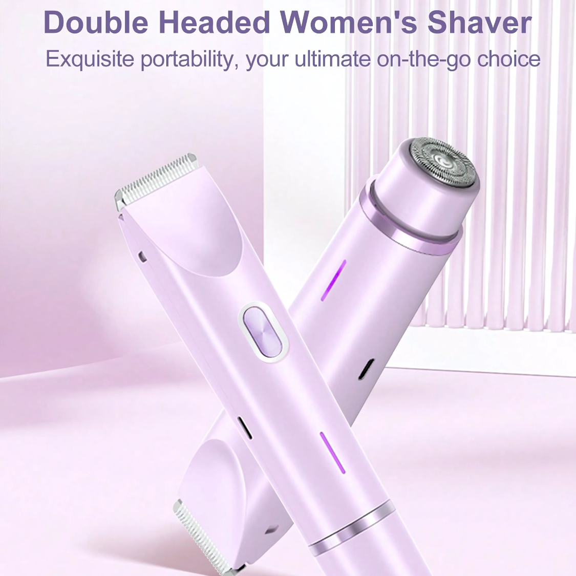 2 in 1 Women Body Shaver