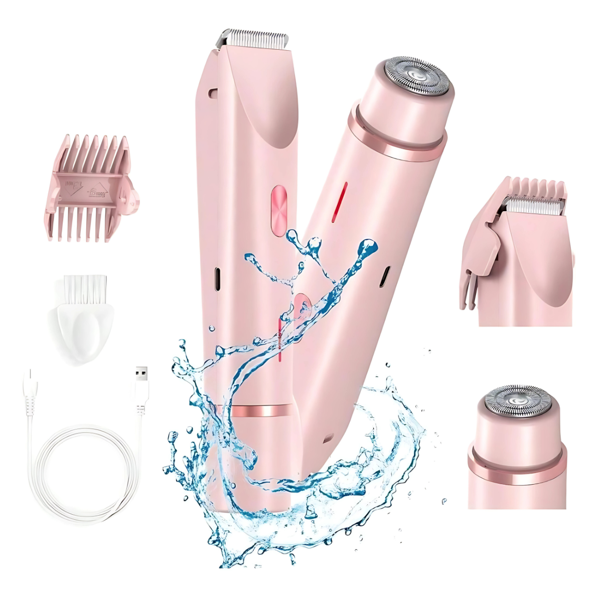 2 in 1 Women Body Shaver